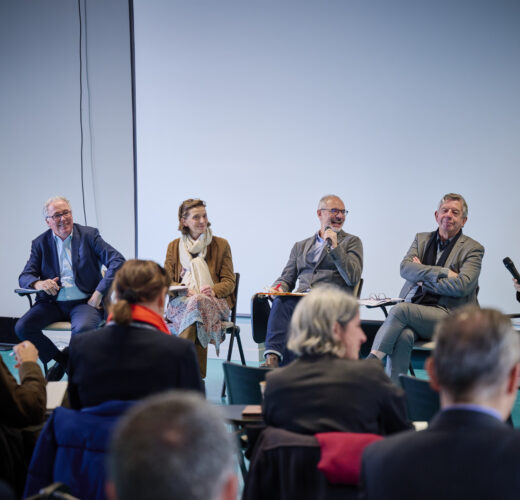 Table ronde a l’eco-Campus du Batiment-Grand Paris de Vitry-sur-Seine