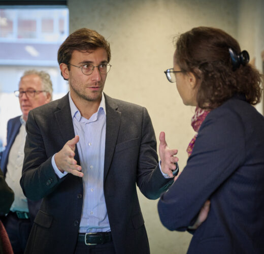 Table ronde a l’eco-Campus du Batiment-Grand Paris de Vitry-sur-Seine