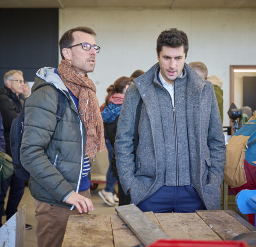 Table ronde a l’eco-Campus du Batiment-Grand Paris de Vitry-sur-Seine
