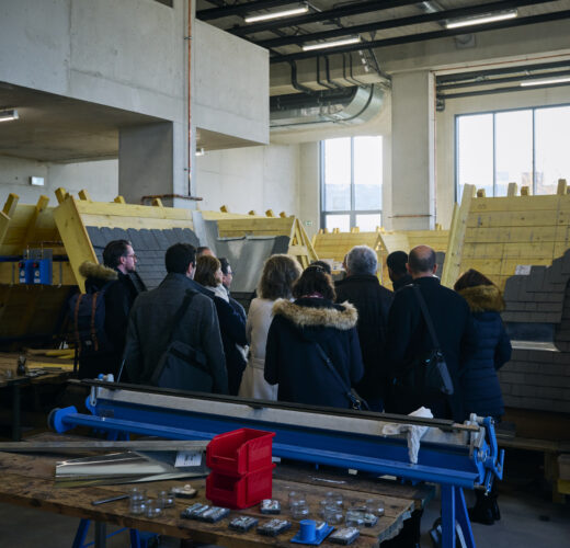 Table ronde a l’eco-Campus du Batiment-Grand Paris de Vitry-sur-Seine