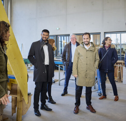 Table ronde a l’eco-Campus du Batiment-Grand Paris de Vitry-sur-Seine