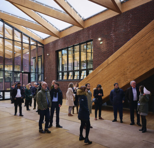 Table ronde a l’eco-Campus du Batiment-Grand Paris de Vitry-sur-Seine