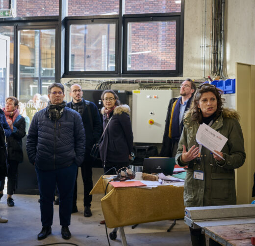 Table ronde a l’eco-Campus du Batiment-Grand Paris de Vitry-sur-Seine