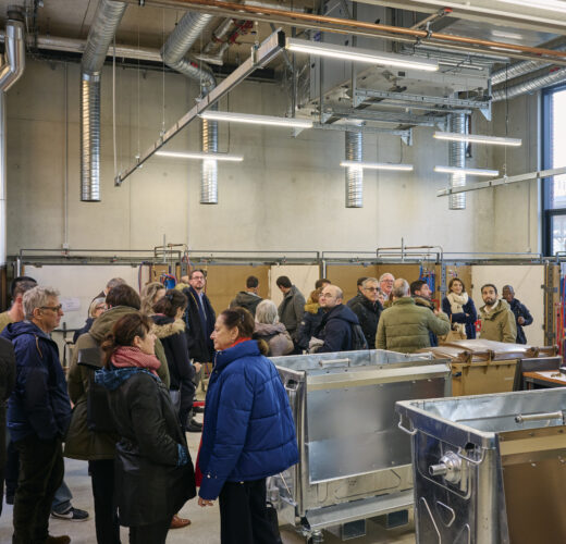 Table ronde a l’eco-Campus du Batiment-Grand Paris de Vitry-sur-Seine