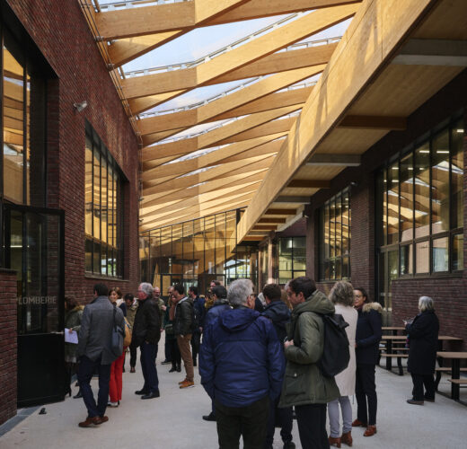 Table ronde a l’eco-Campus du Batiment-Grand Paris de Vitry-sur-Seine