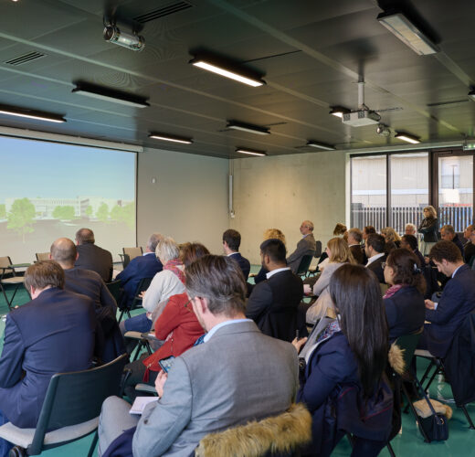 Table ronde a l’eco-Campus du Batiment-Grand Paris de Vitry-sur-Seine