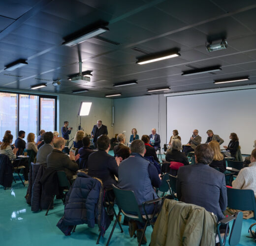 Table ronde a l’eco-Campus du Batiment-Grand Paris de Vitry-sur-Seine