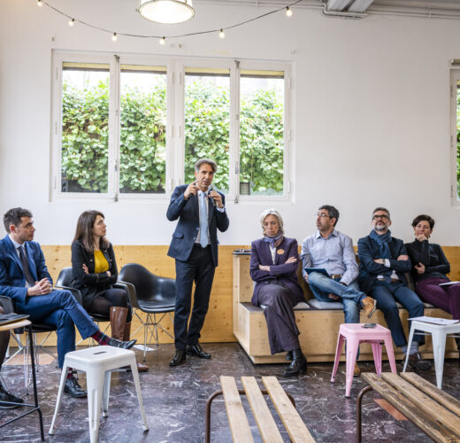 Le Club Ville Hybride chez Cobe a Paris.