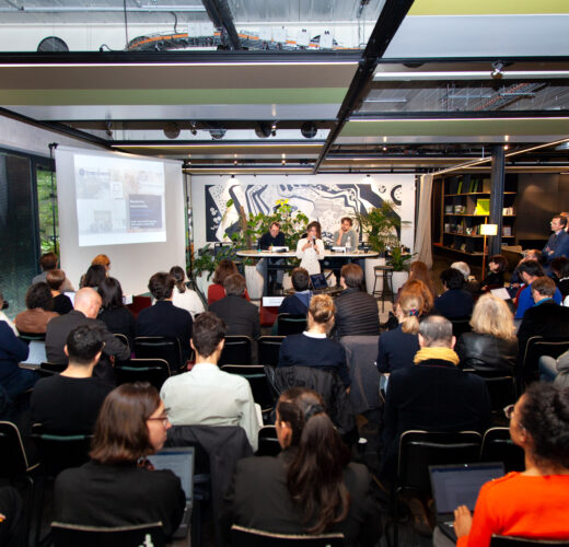 Reunion ville hybride autour de l’emploi productif metropolitain a la Manufacture Design de Saint-Ouen