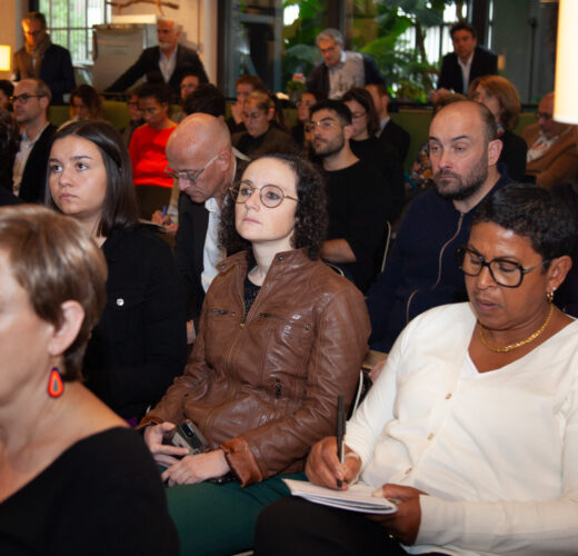Reunion ville hybride autour de l’emploi productif metropolitain a la Manufacture Design de Saint-Ouen