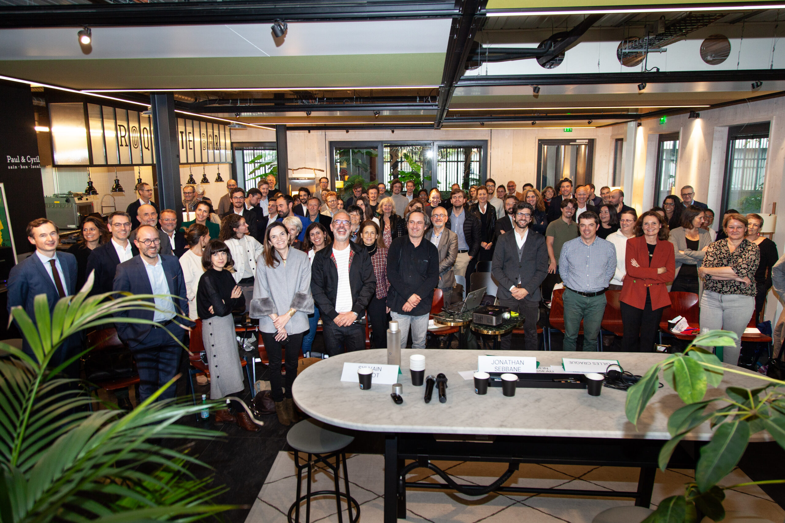 Reunion ville hybride autour de l’emploi productif metropolitain a la Manufacture Design de Saint-Ouen