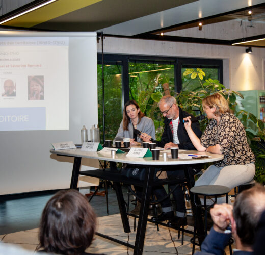 Reunion ville hybride autour de l’emploi productif metropolitain a la Manufacture Design de Saint-Ouen
