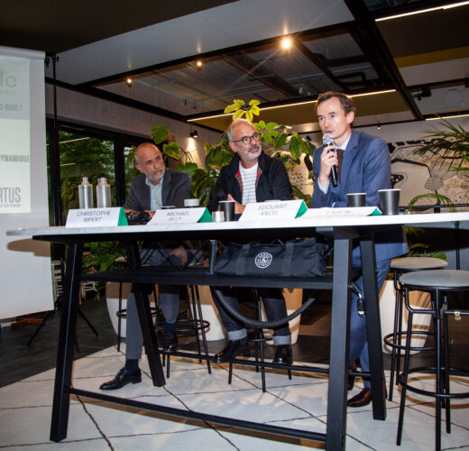 Reunion ville hybride autour de l’emploi productif metropolitain a la Manufacture Design de Saint-Ouen