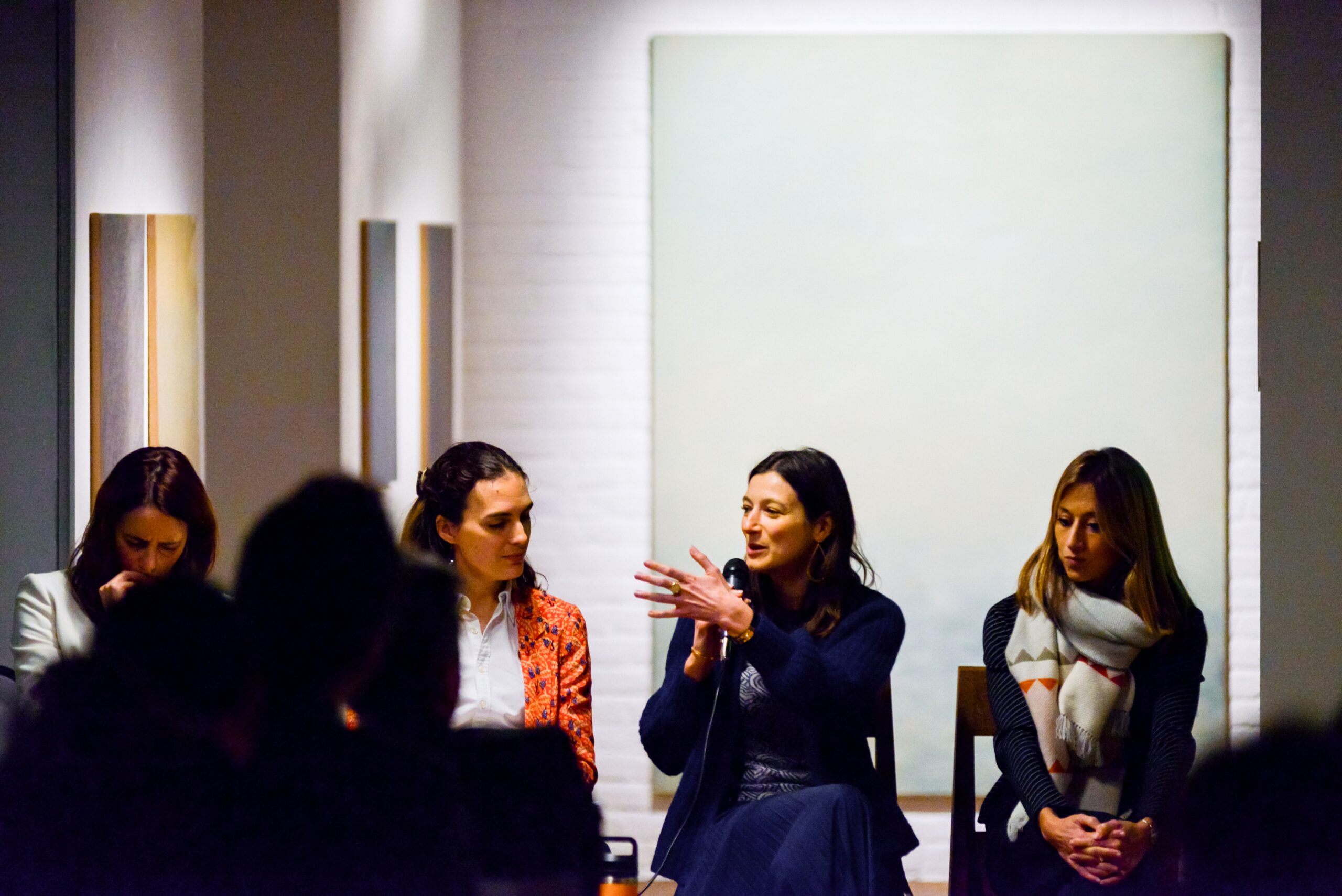 Soiree table ronde du club Ville Hybride a Paris, organisé à la galerie Univer