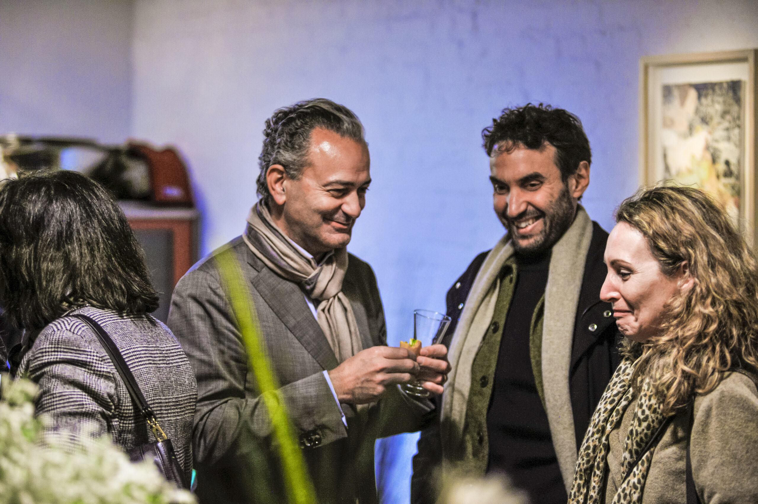 Soiree table ronde du club Ville Hybride a Paris, organisé à la galerie Univer