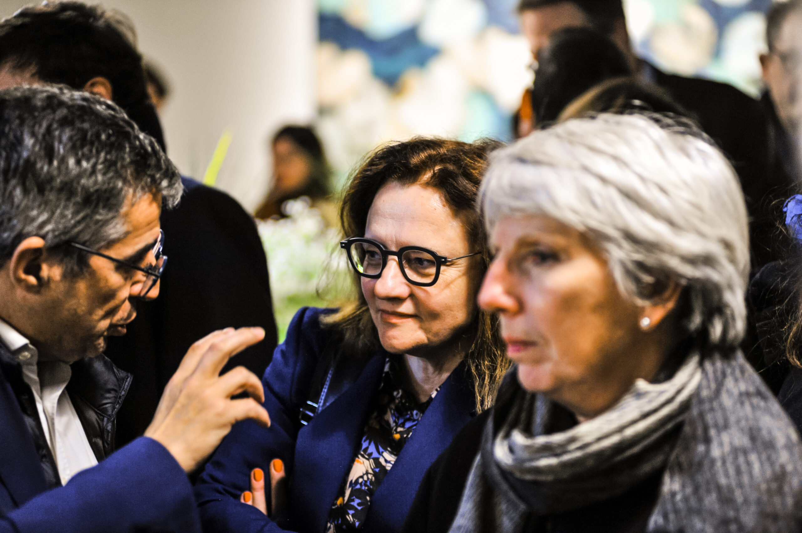 Soiree table ronde du club Ville Hybride a Paris, organisé à la galerie Univer