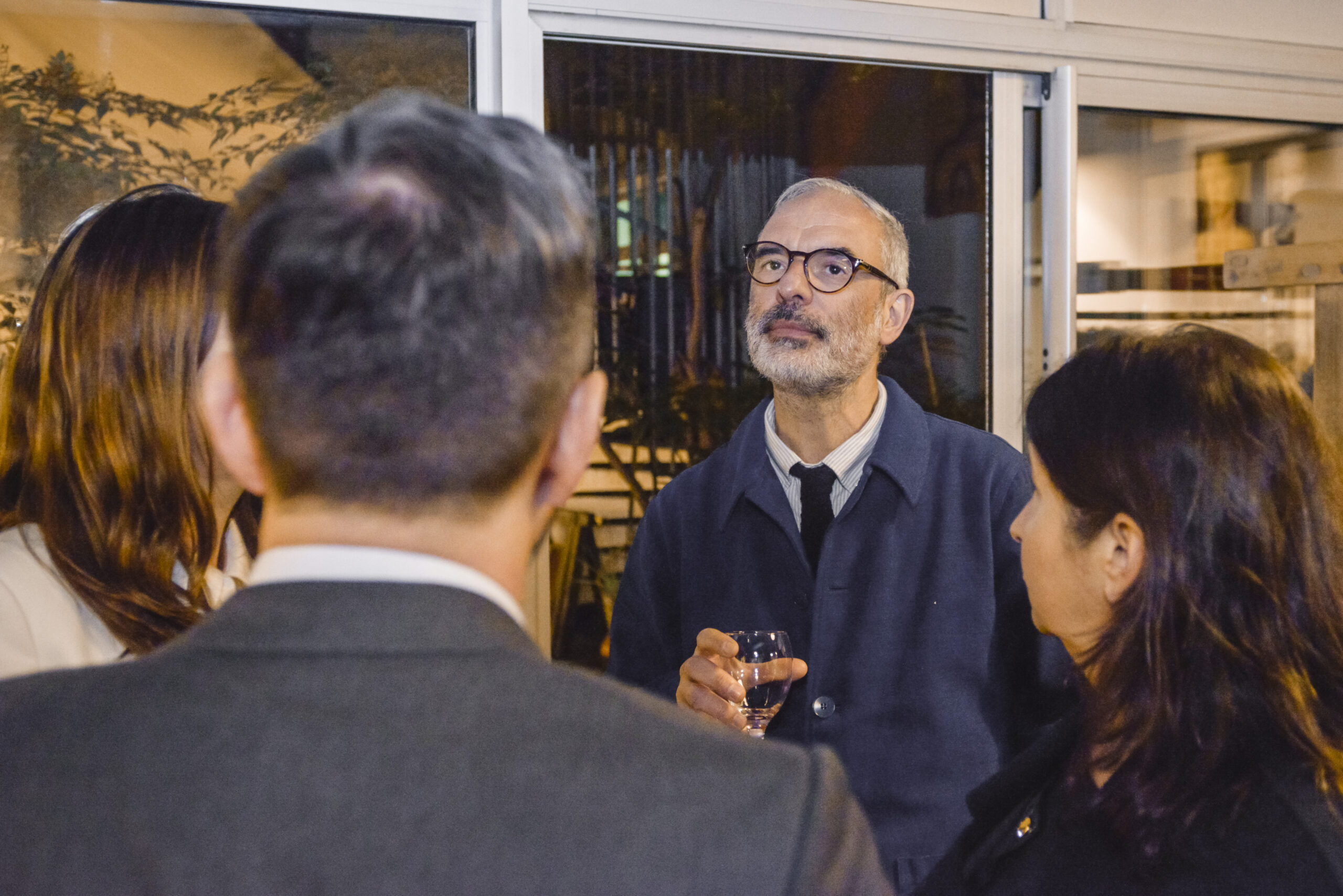 Soiree table ronde du club Ville Hybride a Paris, organisé à la galerie Univer