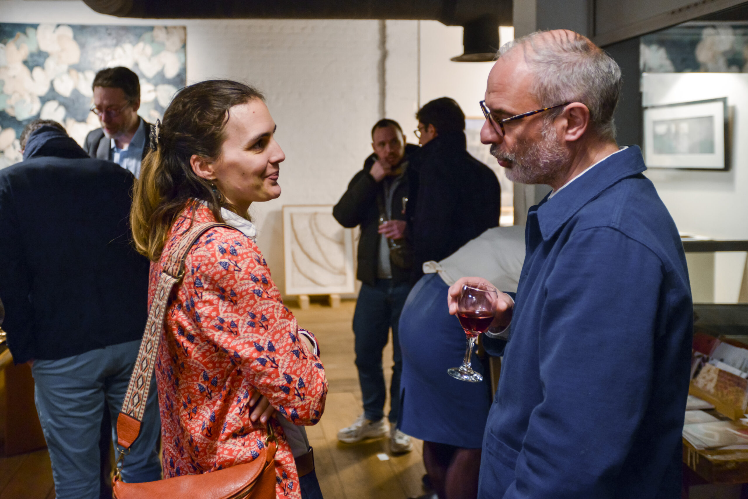 Soiree table ronde du club Ville Hybride a Paris, organisé à la galerie Univer