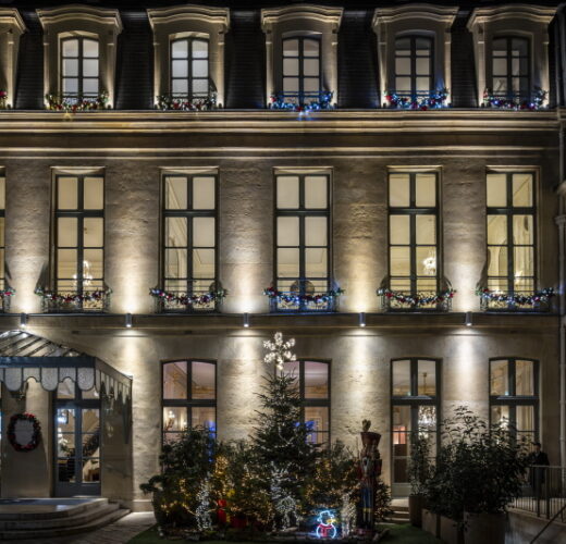 Diner des personnalites a la Maison des Polytechniciens.