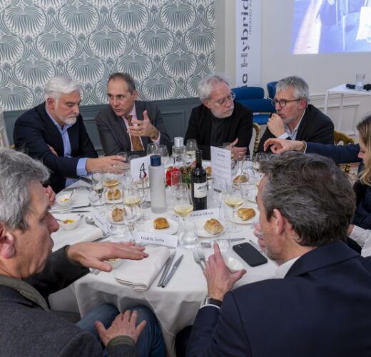 Diner des personnalites a la Maison des Polytechniciens.