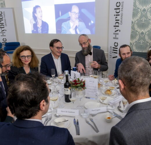Diner des personnalites a la Maison des Polytechniciens.