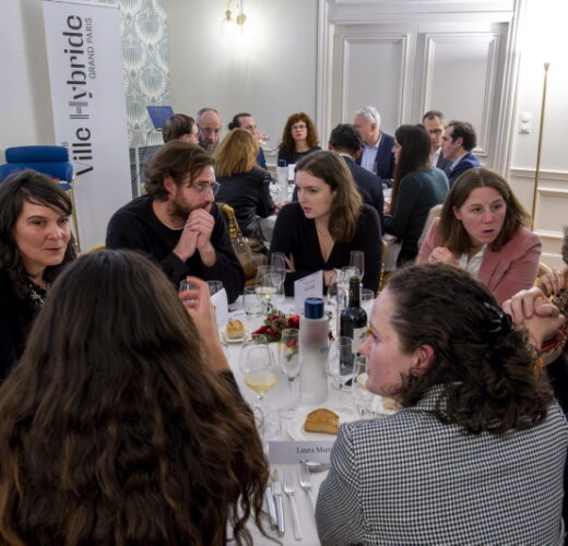 Diner des personnalites a la Maison des Polytechniciens.