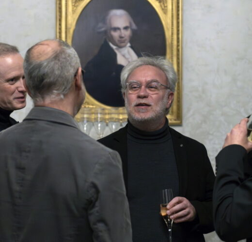 Diner des personnalites a la Maison des Polytechniciens.