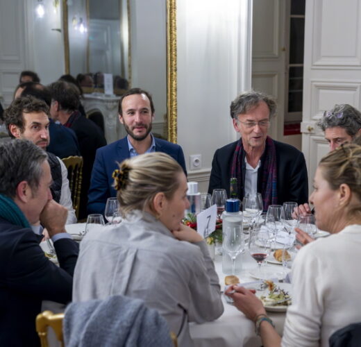 Diner des personnalites a la Maison des Polytechniciens.