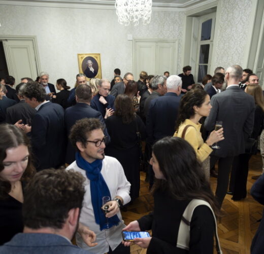 Diner des personnalites a la Maison des Polytechniciens.