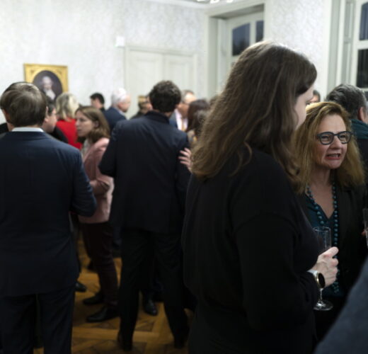 Diner des personnalites a la Maison des Polytechniciens.