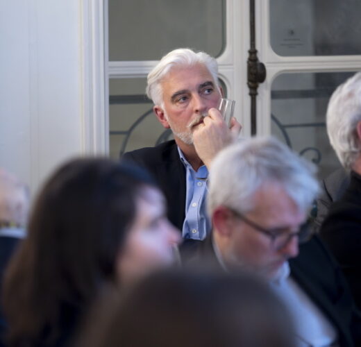 Diner des personnalites a la Maison des Polytechniciens.