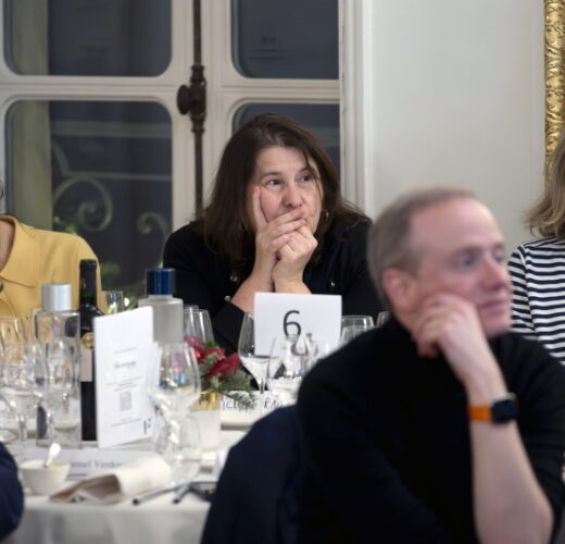 Diner des personnalites a la Maison des Polytechniciens.