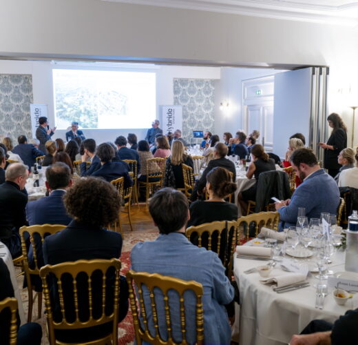 Diner des personnalites a la Maison des Polytechniciens.