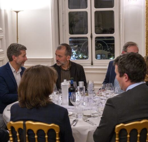 Diner des personnalites:  « la nouvelle generation du Grand Paris ».