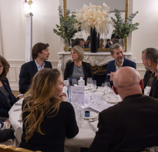 Diner des personnalites:  « la nouvelle generation du Grand Paris ».