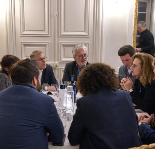 Diner des personnalites:  « la nouvelle generation du Grand Paris ».