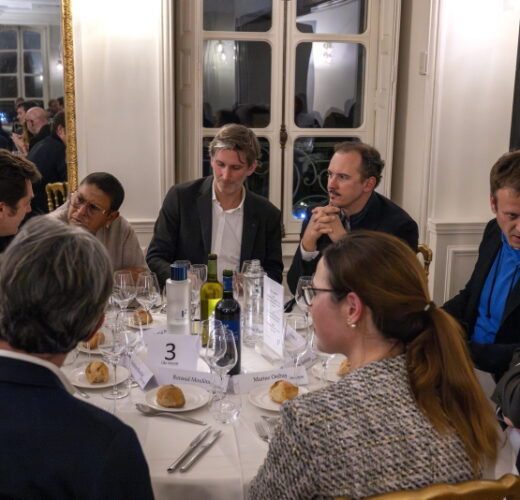 Diner des personnalites:  « la nouvelle generation du Grand Paris ».