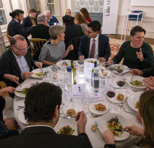 Diner des personnalites:  « la nouvelle generation du Grand Paris ».