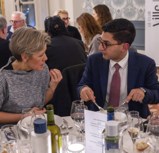 Diner des personnalites:  « la nouvelle generation du Grand Paris ».