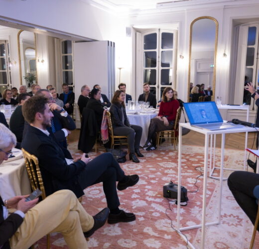 Diner des personnalites:  « la nouvelle generation du Grand Paris ».