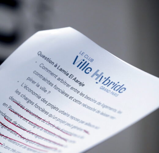 Theme : La ville relationnelle : du concept aux projets.
